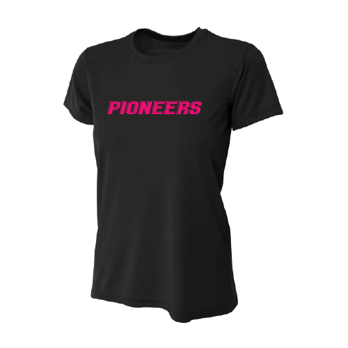 PYBA Womens SS Dri Fit - Black