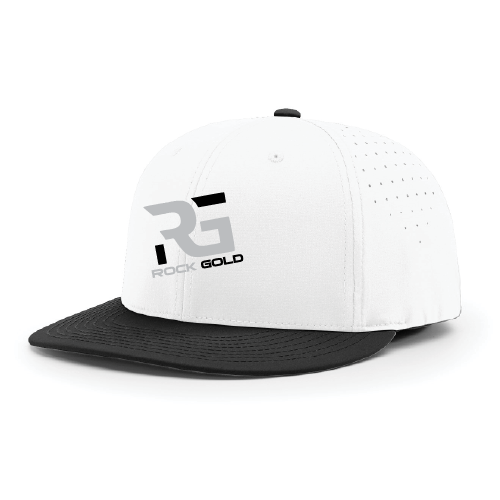 Rock Gold Softball PTS Hat - White/Black