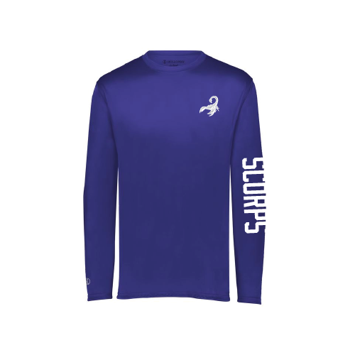 Scorps Mens LS Dri Fit - Purple