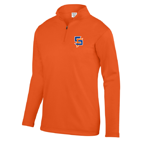 Southern Force Mens LS 1/4 Zip - Orange